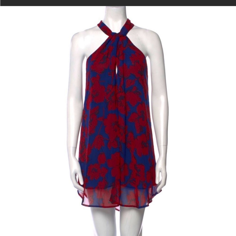 ASTR floral halter dress
